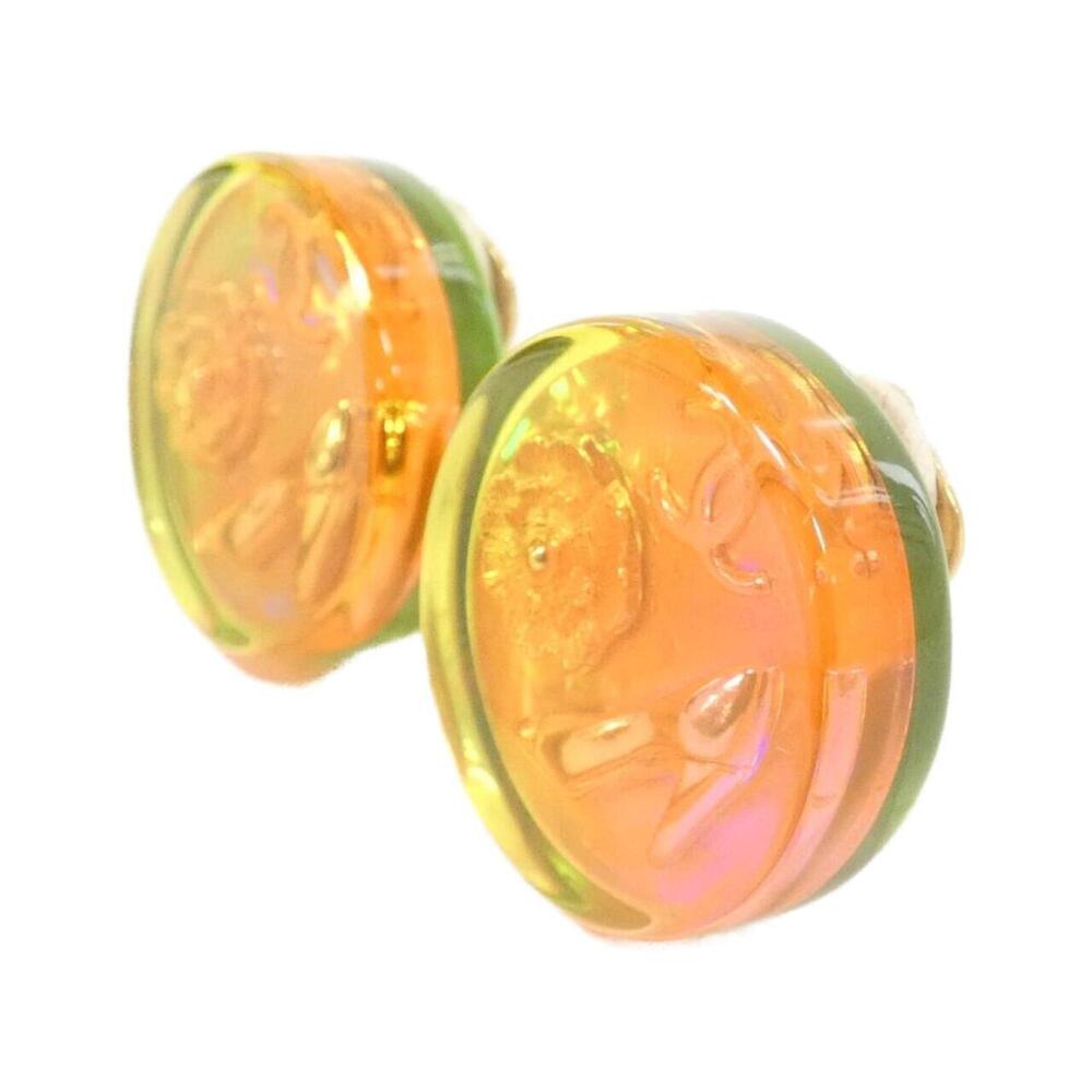CHANEL Authentic Orange Earrings - Picture 2 of 4